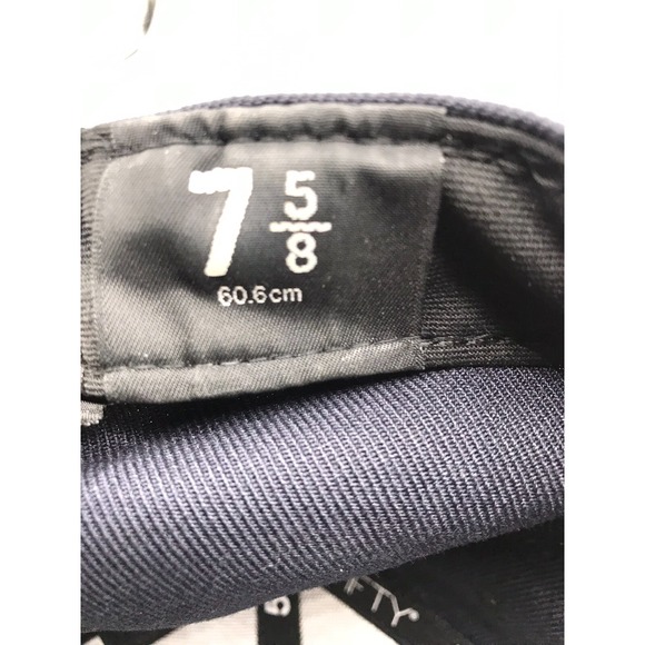 NEW ERA 59Fifty New York NY Hat Black Majestic MLB 7 5/8 NEW - Picture 13 of 14